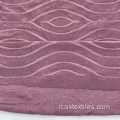 Polyester Spandex Single Jacquard Knit Fabric